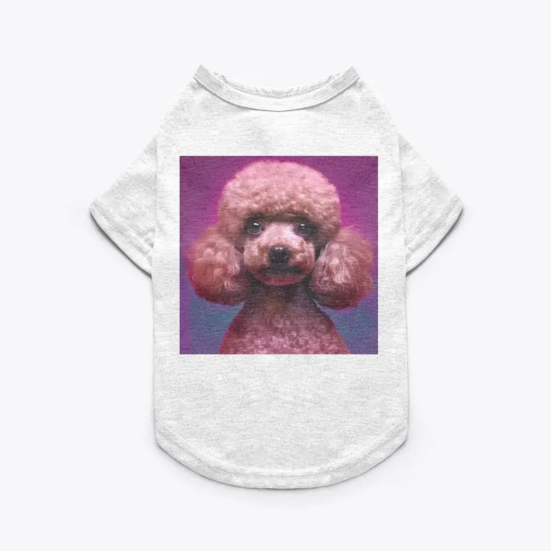 Magenta Renaissance: The Graceful Poodle