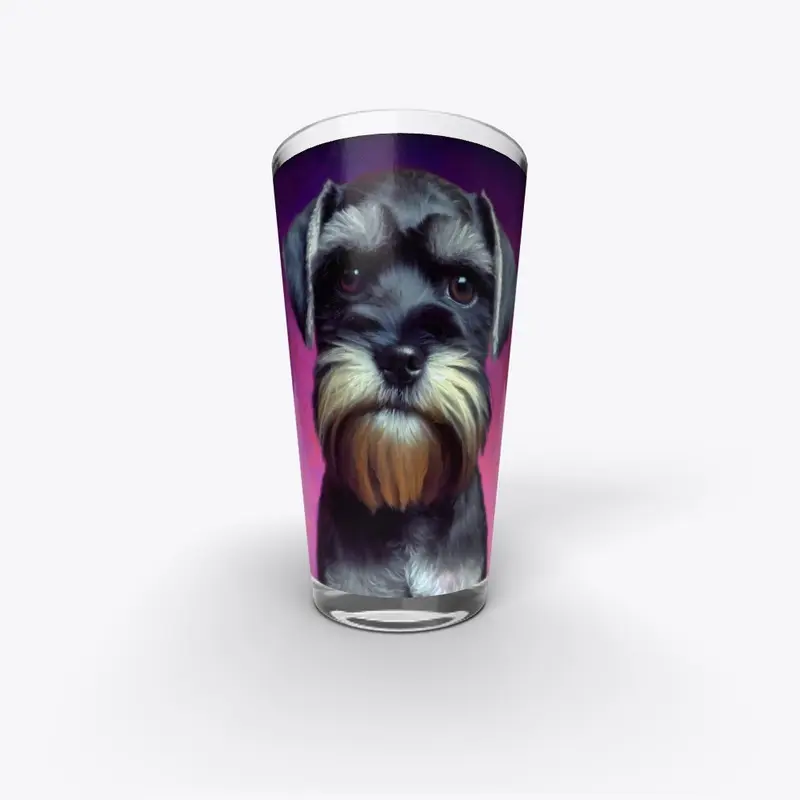 Magenta Renaissance: Miniature Schnauzer