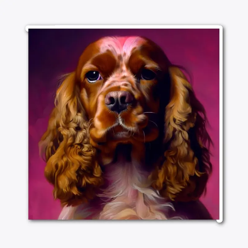 Magenta Renaissance: Cocker Spaniel