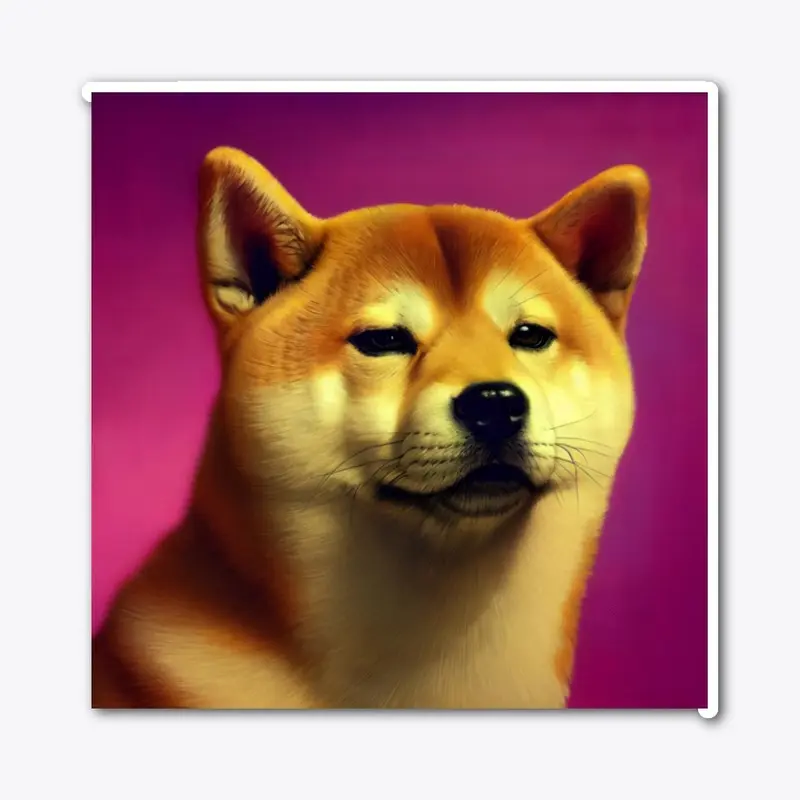 Magenta Renaissance: Shiba Inu