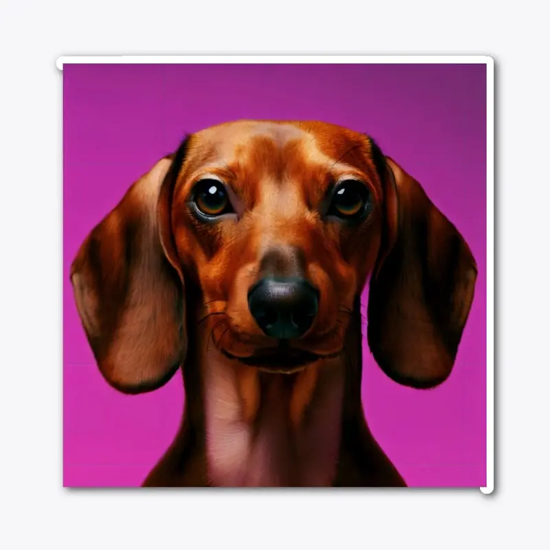 Magenta Renaissance: Dachshund