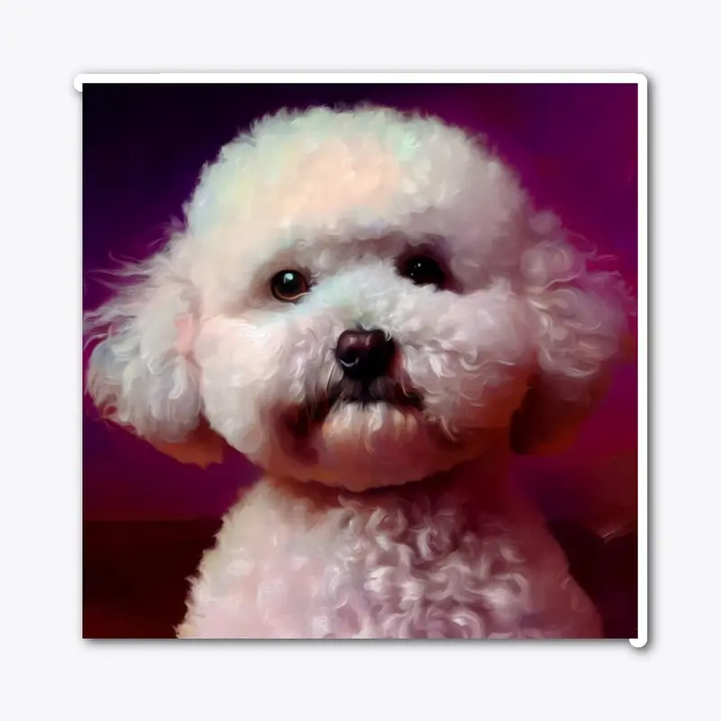 Magenta Renaissance: Bichon Frise