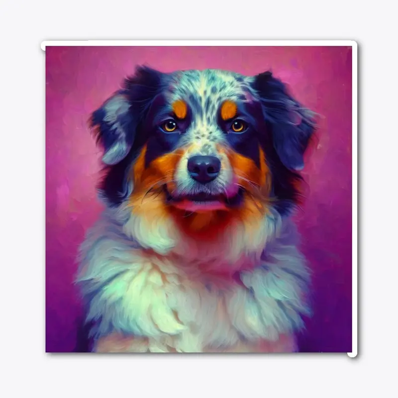 Magenta Renaissance: Australian Shepherd