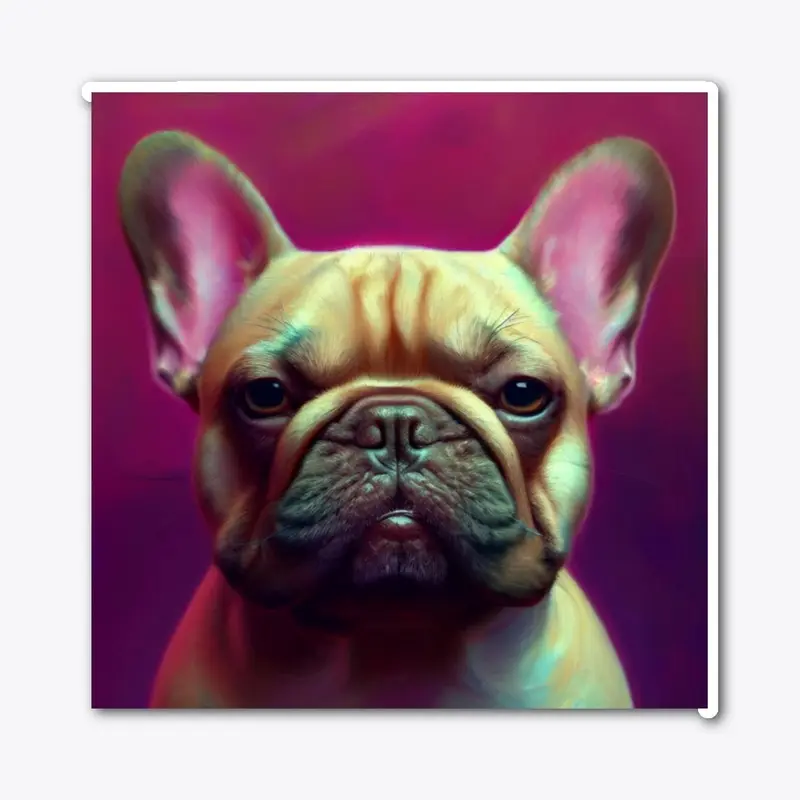 Magenta Renaissance: French Bulldog