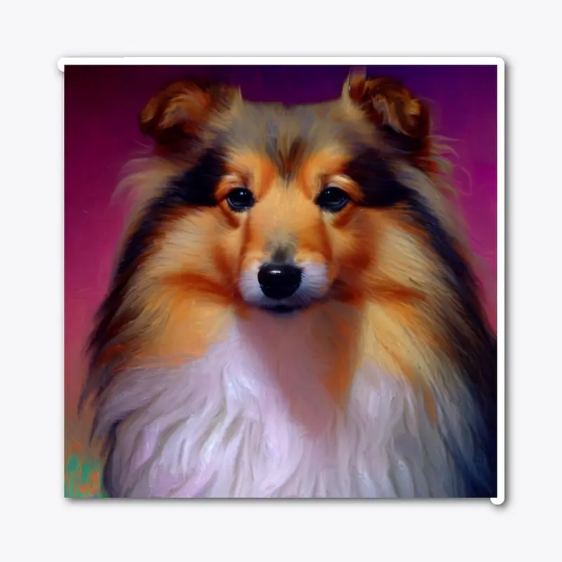 Magenta Renaissance: Shetland Sheepdog